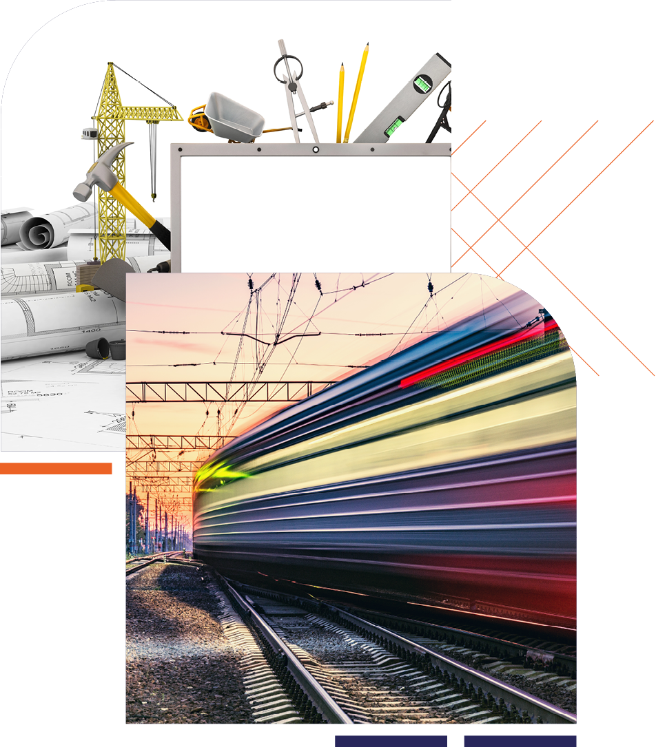 Radix Modus Buuilding plans and railway tracks
